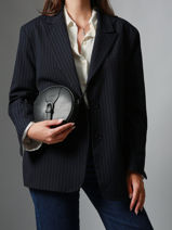 Sac Bandoulire Oxer Cuir Etrier Noir oxer EOXE130S-vue-porte